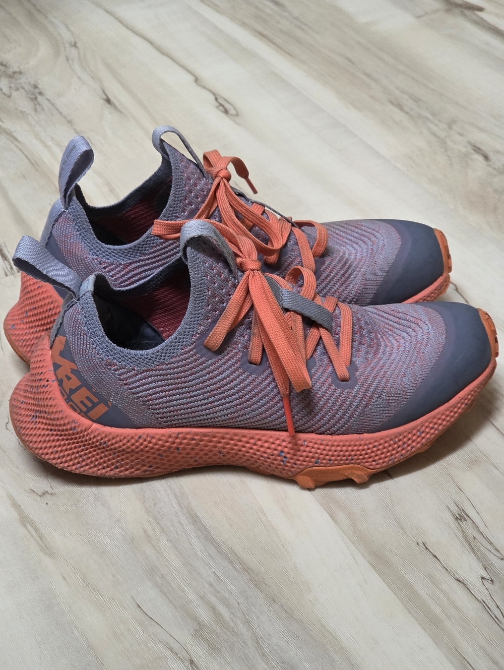REI Co-Op Swiftland MT Trail Running Shoes Women’s Size 6 Orange Lavender Gray